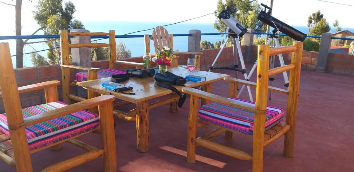 Amantani Lodge Ocosuyo Buitenkant foto