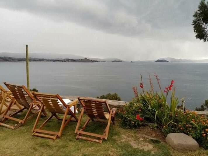 Amantani Lodge Ocosuyo Buitenkant foto